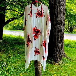 Three birds nest kimono